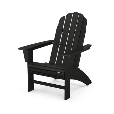 Vineyard Curveback Resin Adirondack Chair by POLYWOOD