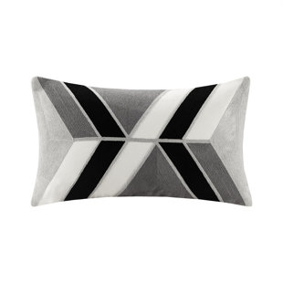 small black decorative pillows