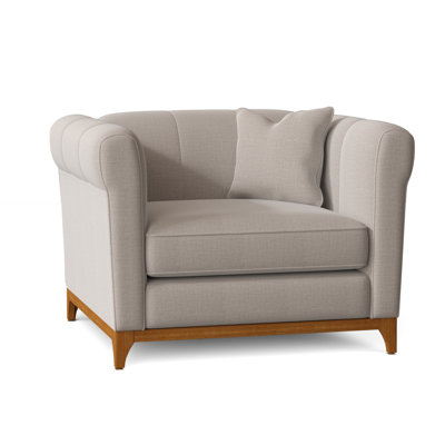 Steffens 43" Wide Armchair by Wade Logan