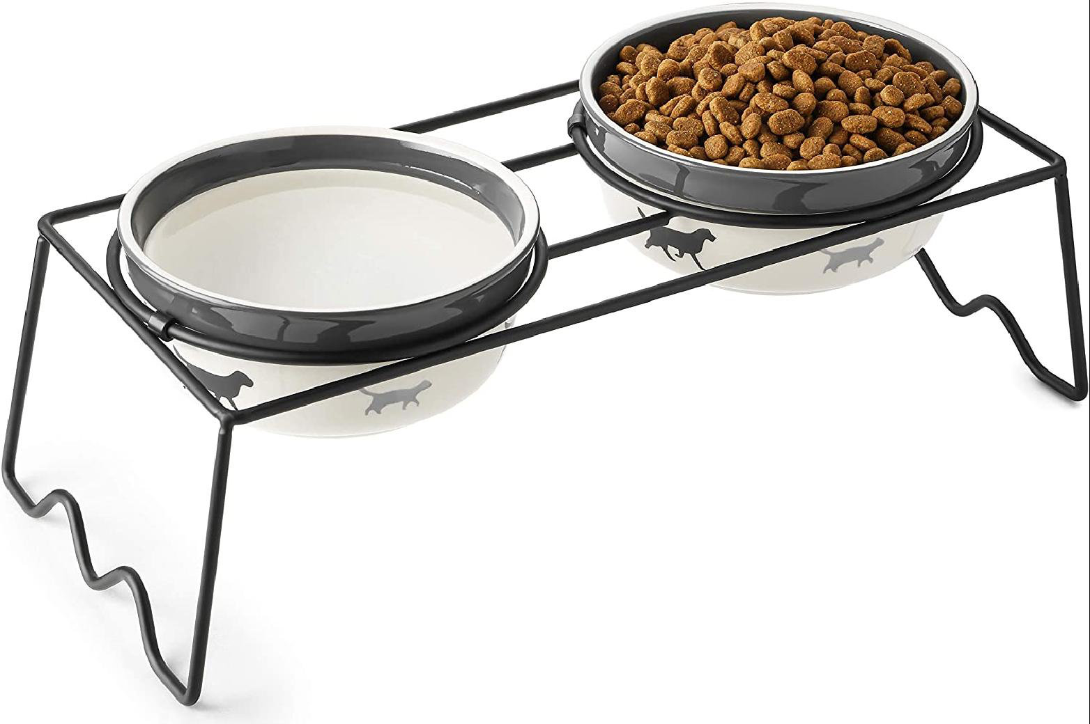 elevated dog feeders for large breeds