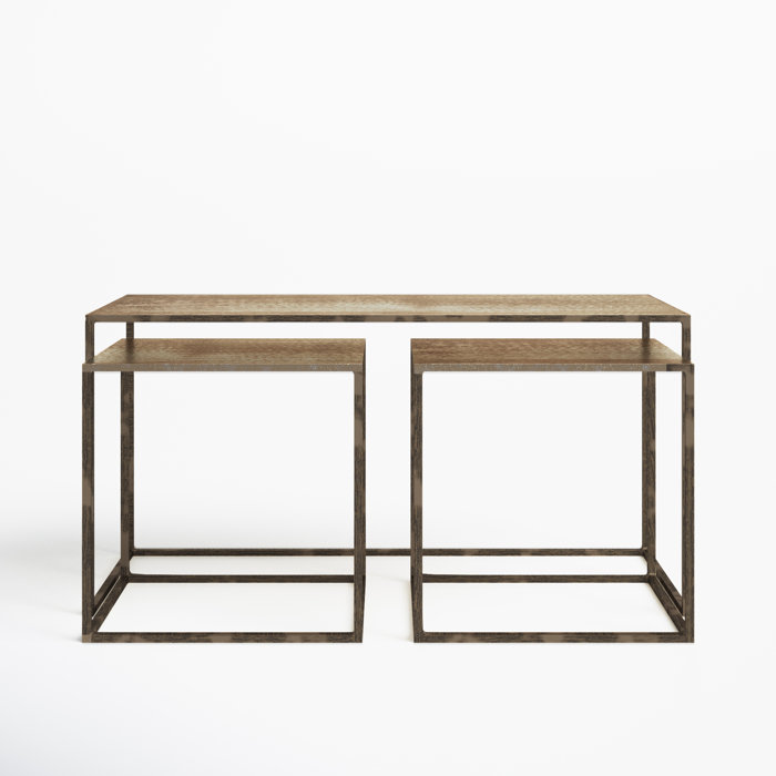 Joss and Main Joslyn 3 Piece Coffee Table Set