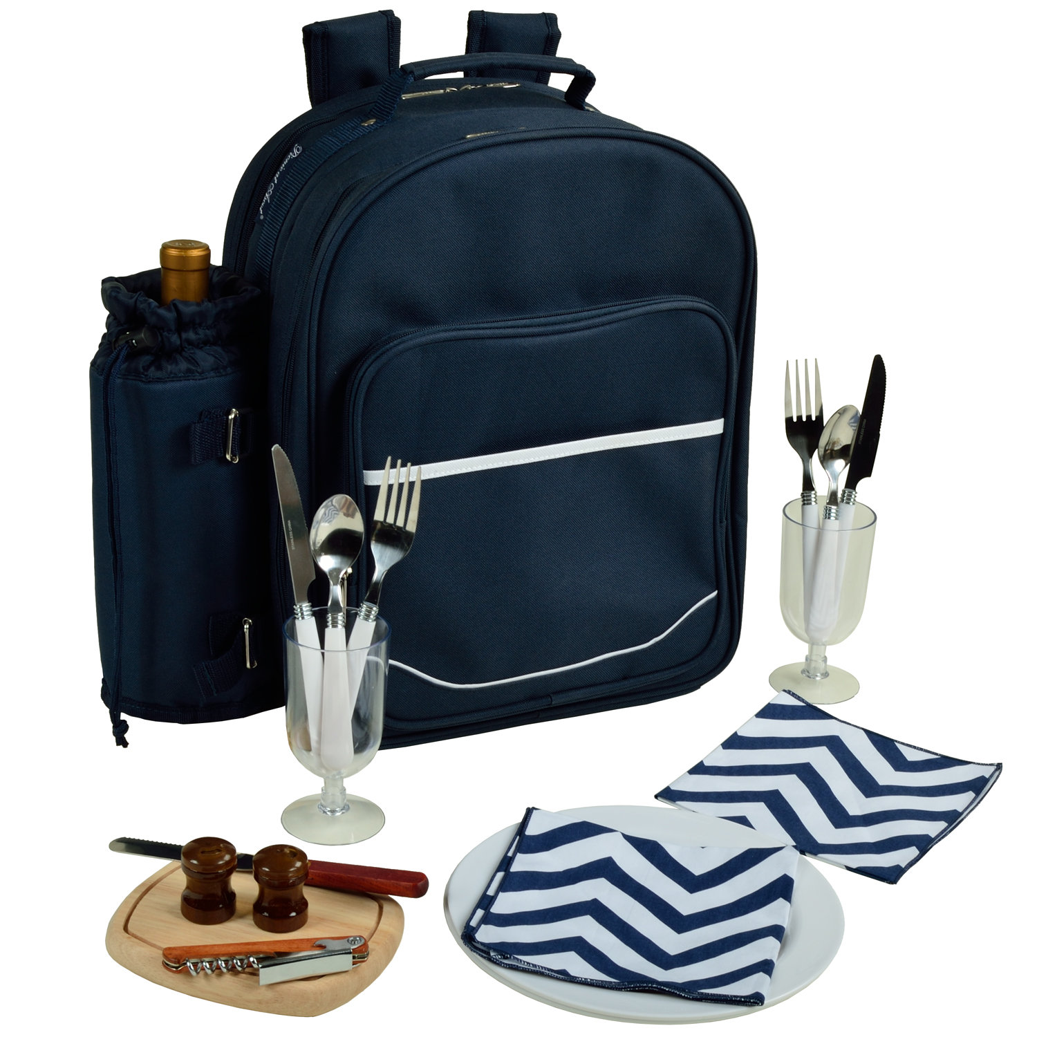 backpack picnic set for 2