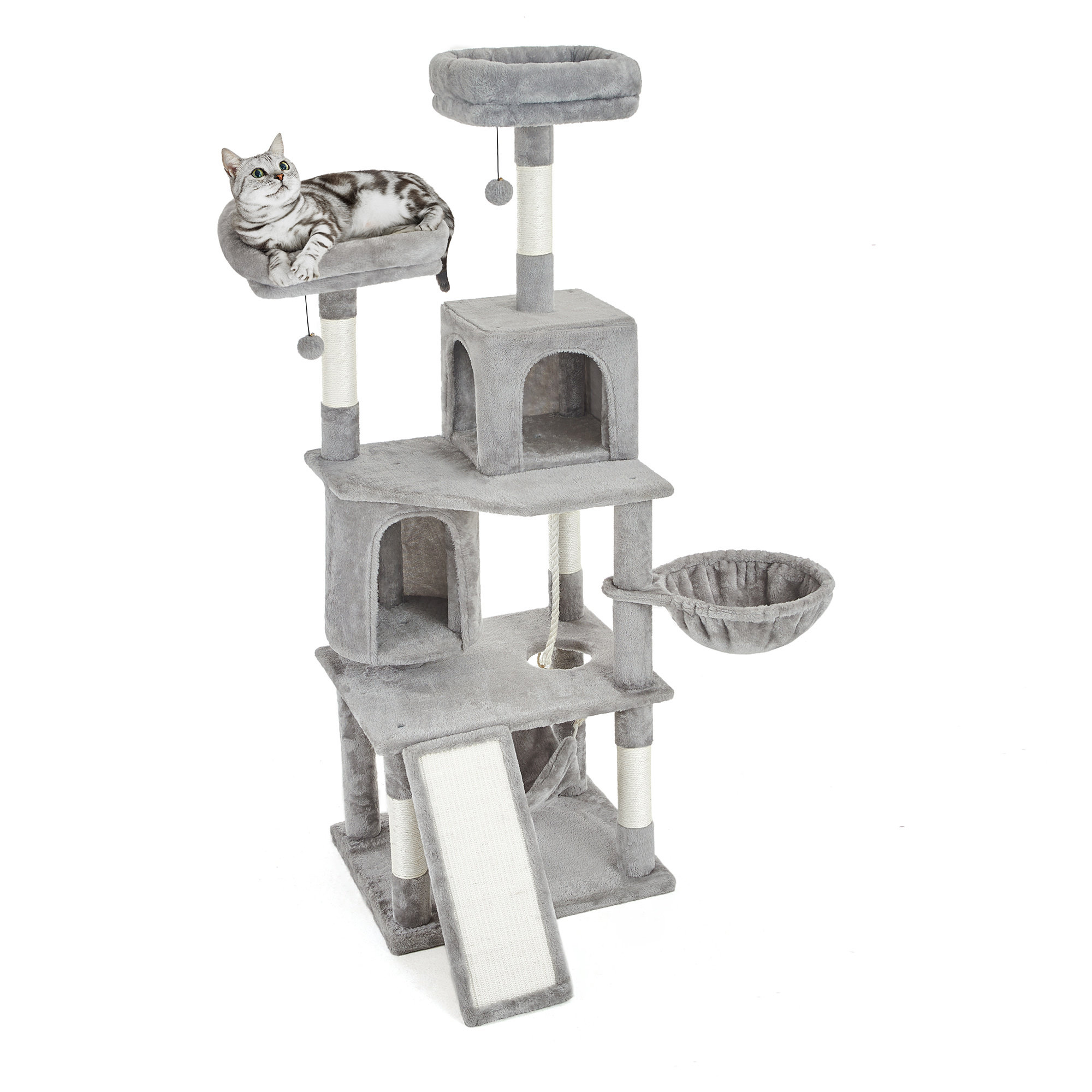 cat condos with hammocks