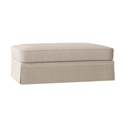 Lovie 49" Rectangle Standard Ottoman by Birch Lane