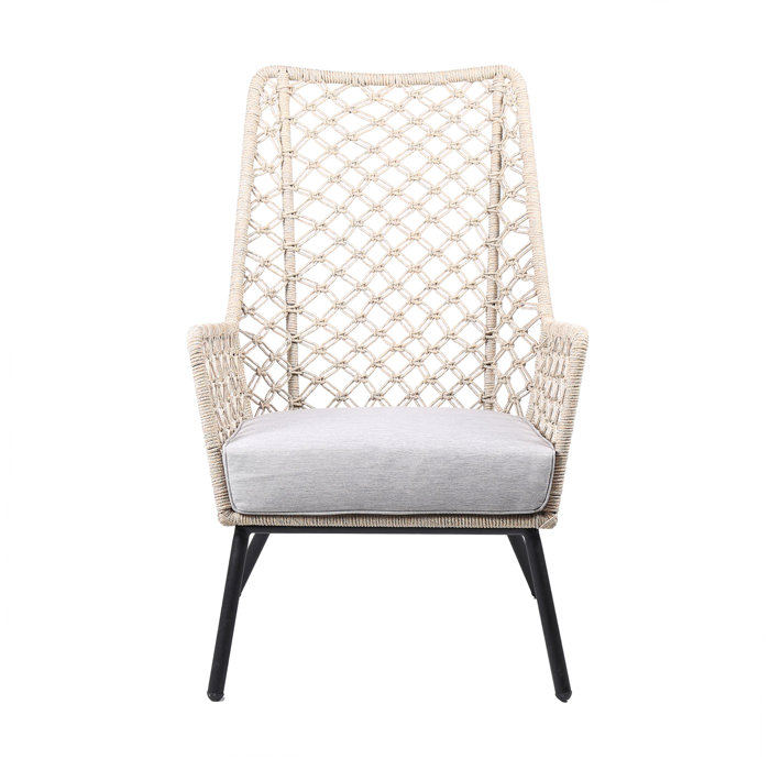 Joss and Main Kristin Patio Chair with Cushions