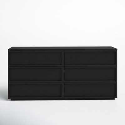 Hudson 6 Drawer 63" W Double Dresser by Joss and Main