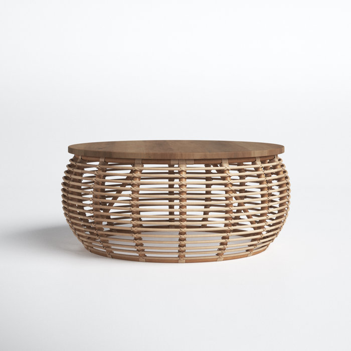 Joss and Main Rory Drum Coffee Table