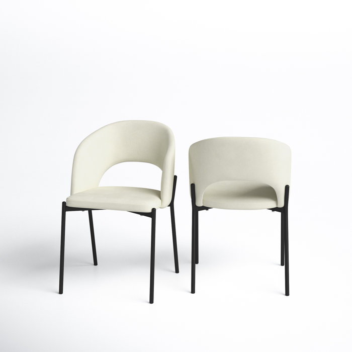 Joss and Main Newbury Velvet Upholstered Side Chair