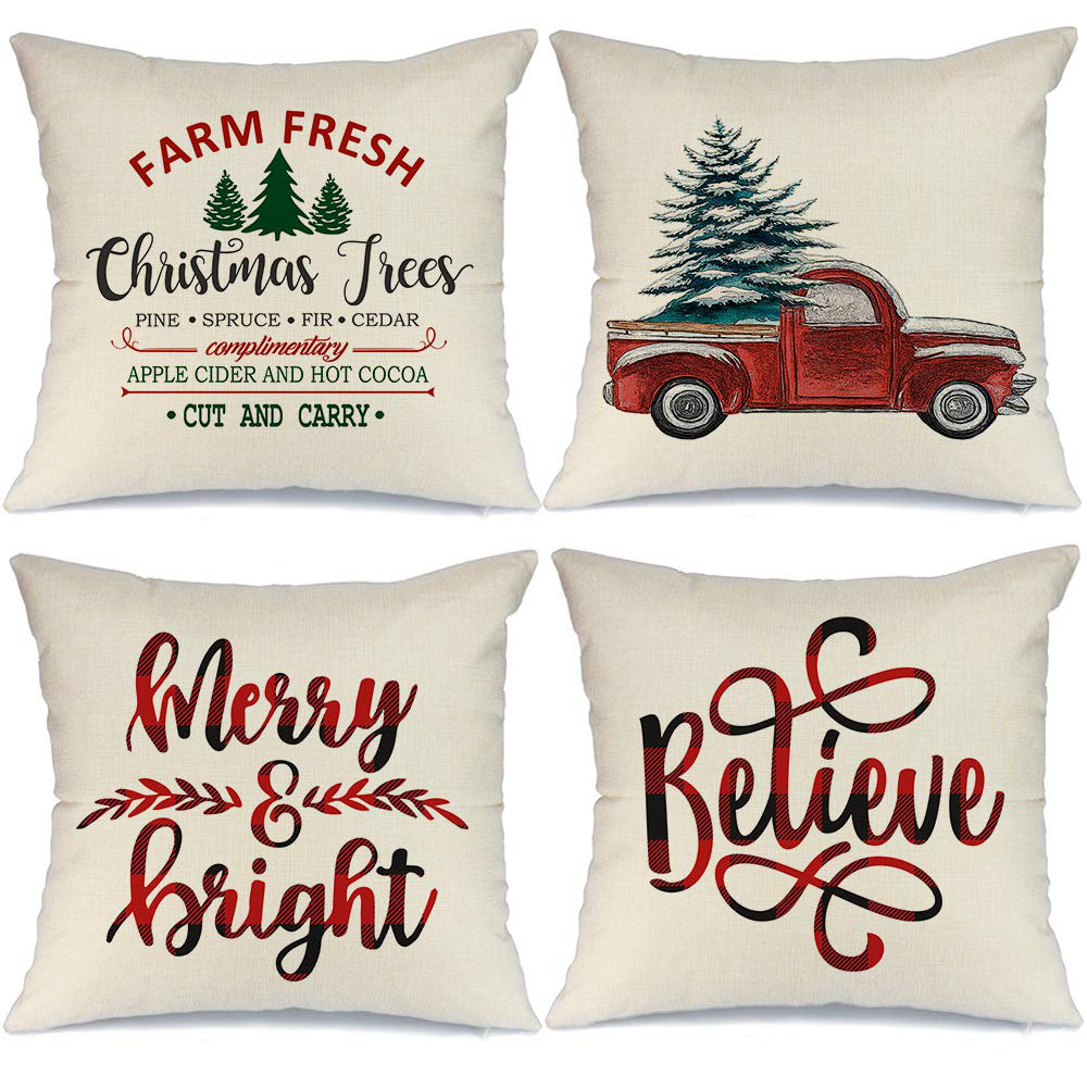 christmas sofa pillows