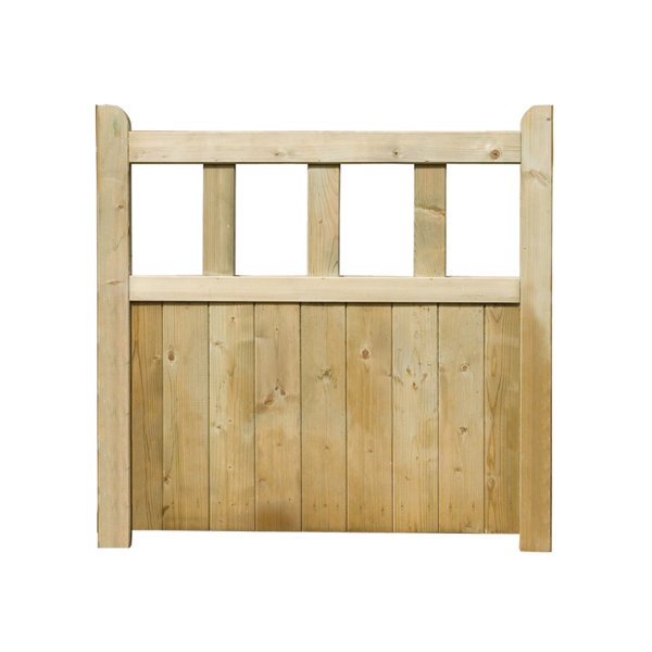 small wood gate