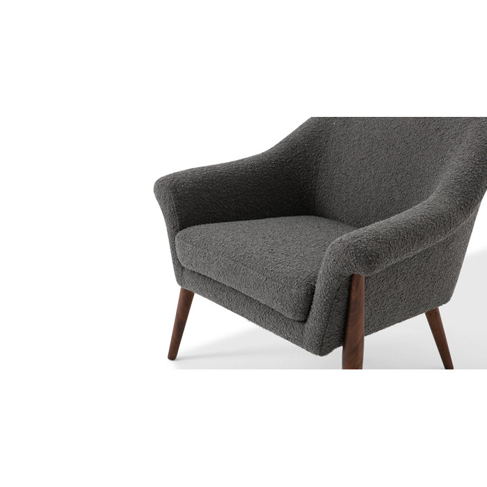 Joss and Main Lenny 33.9" Wide Polyester Armchair
