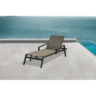 Newman 83" Long Reclining Single Chaise by Joss and Main