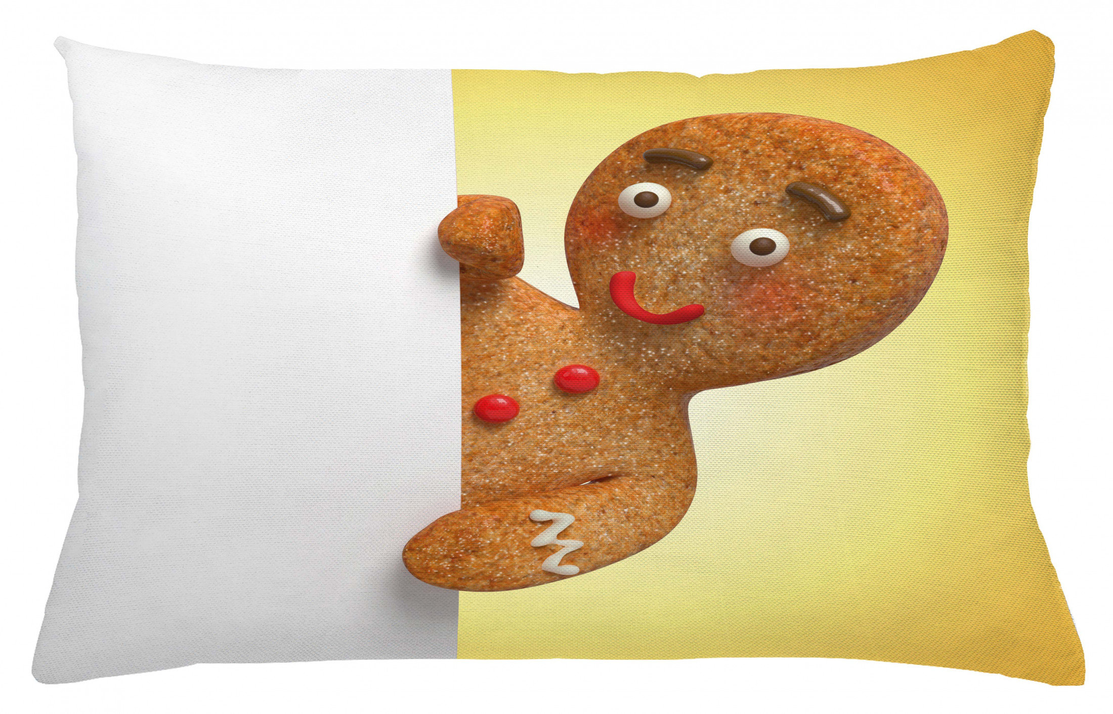 gingerbread man pillow