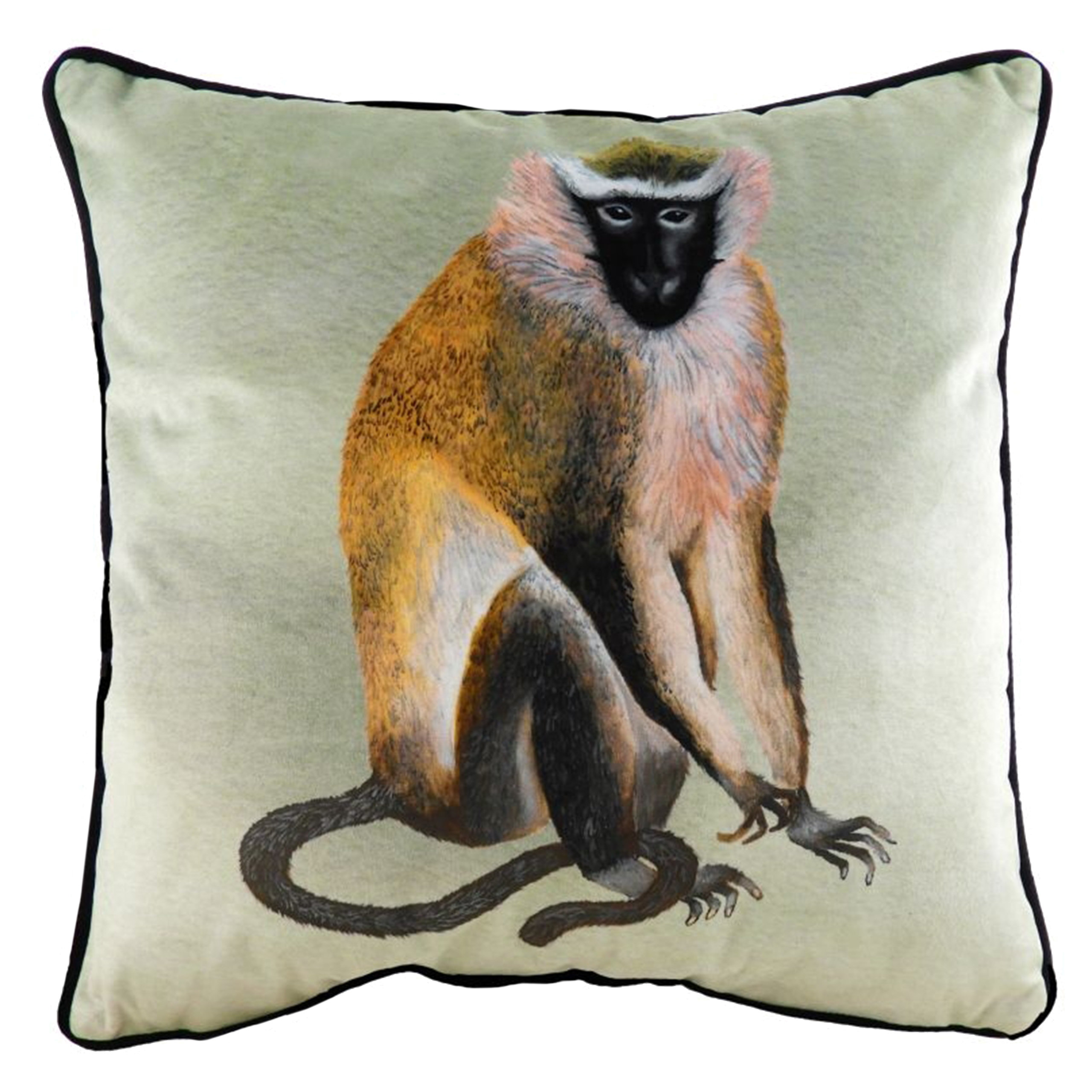 monkey cushion cover