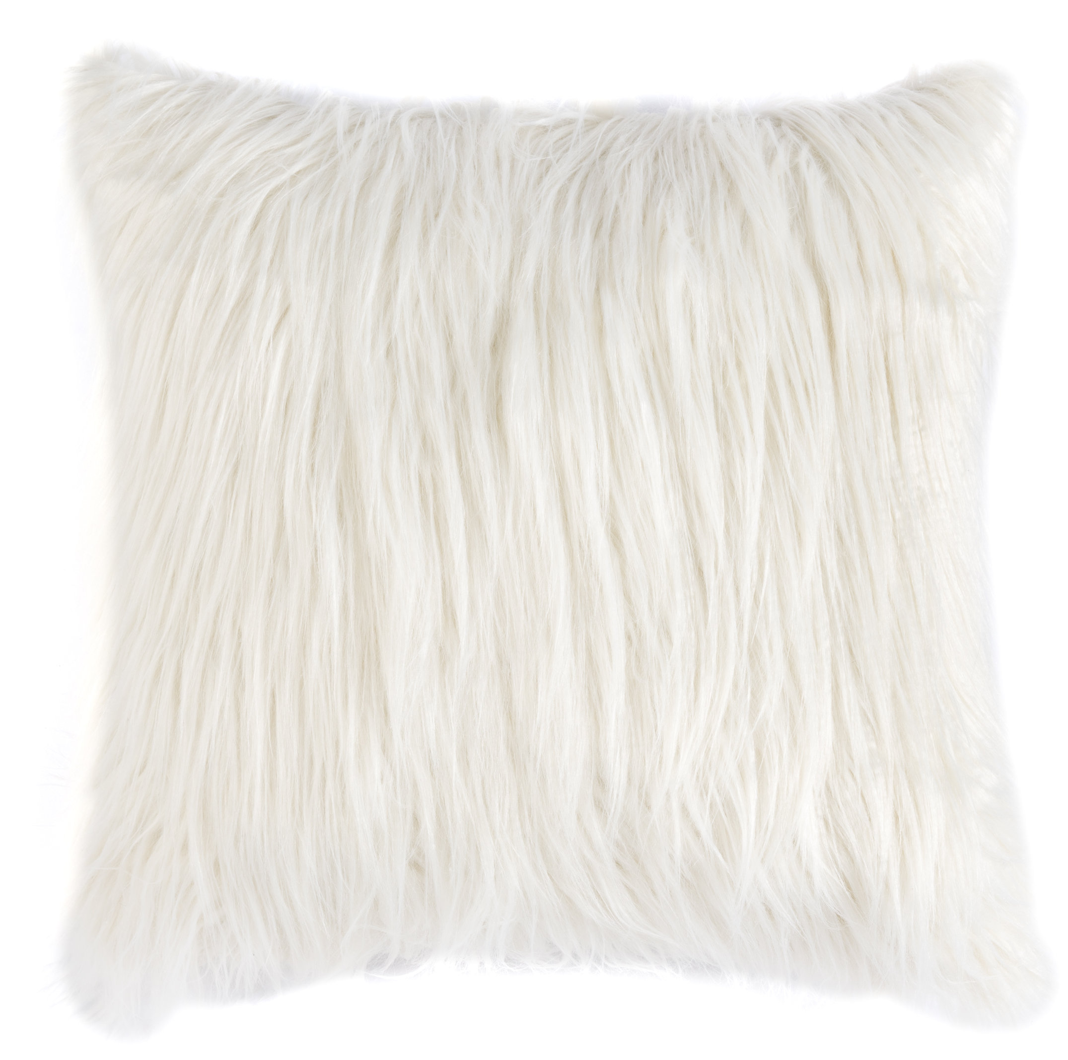shag throw pillow
