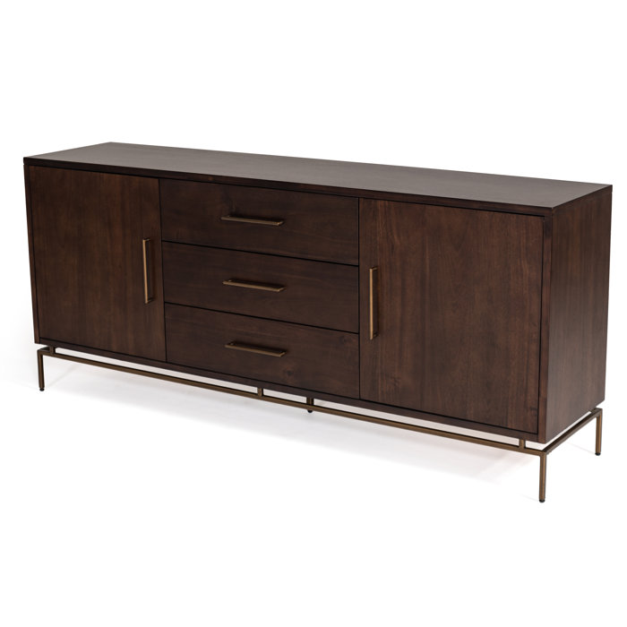 Joss and Main Tillie 79" Wide 3 Drawer Sideboard