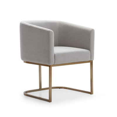 Velarde Upholstered Arm Chair in Gray by Willa Arlo Interiors