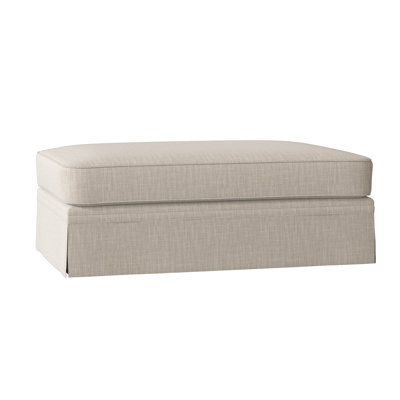 Lovie 49" Rectangle Standard Ottoman by Birch Lane