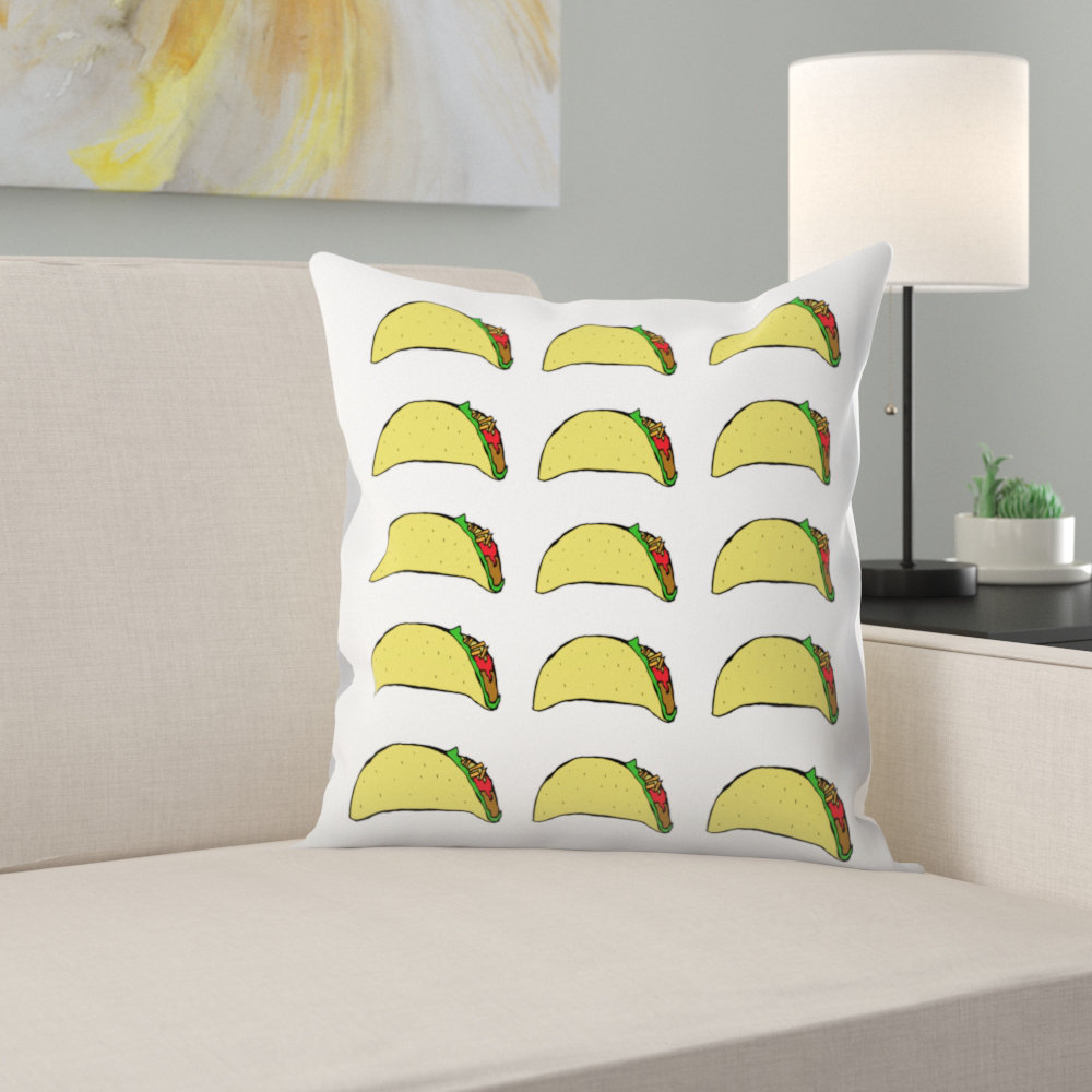 taco shaped pillow