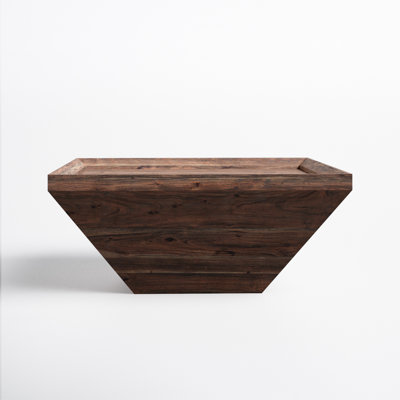 Solid Wood Block Coffee Table by Joss and Main