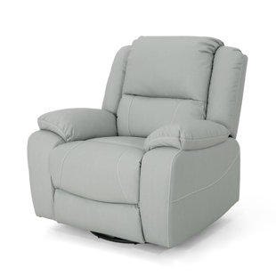 gray swivel rocker