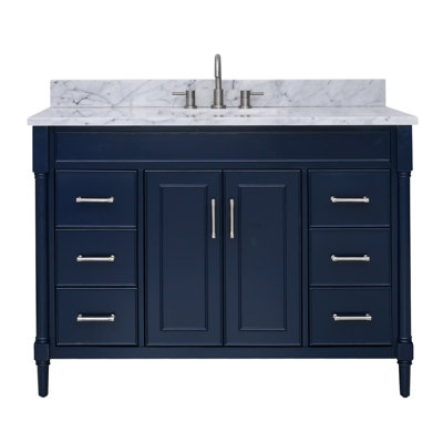 Apex 49" W x 22" D x 35" H Single Bathroom Vanity by Joss and Main