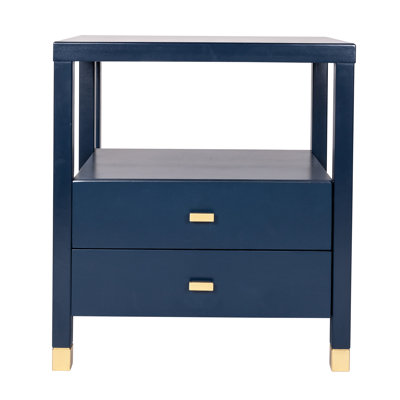 Munsell 2 - Drawer Solid Wood Nightstand by Joss and Main