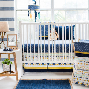 aztec crib bedding