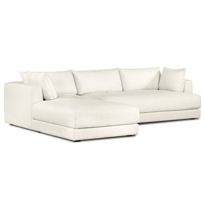 Kahn 122" Wide Sofa & Chaise by Joss and Main