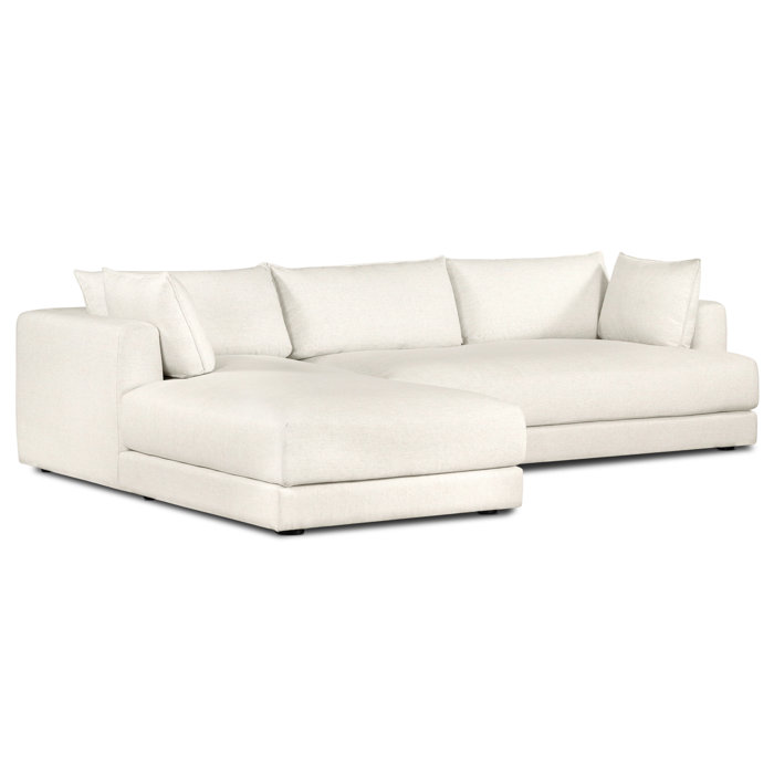 Joss and Main Kahn 122" Wide Sofa & Chaise