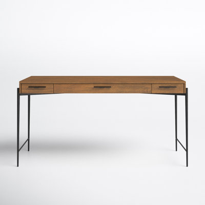 Hutchinson Solid Wood Desk by Joss and Main