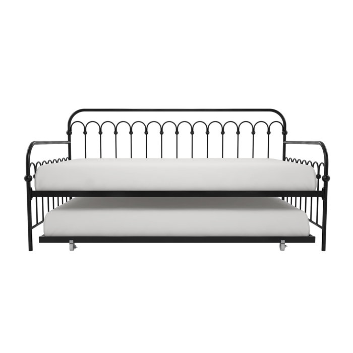 Novogratz Bright Pop Twin Metal Daybed with Trundle