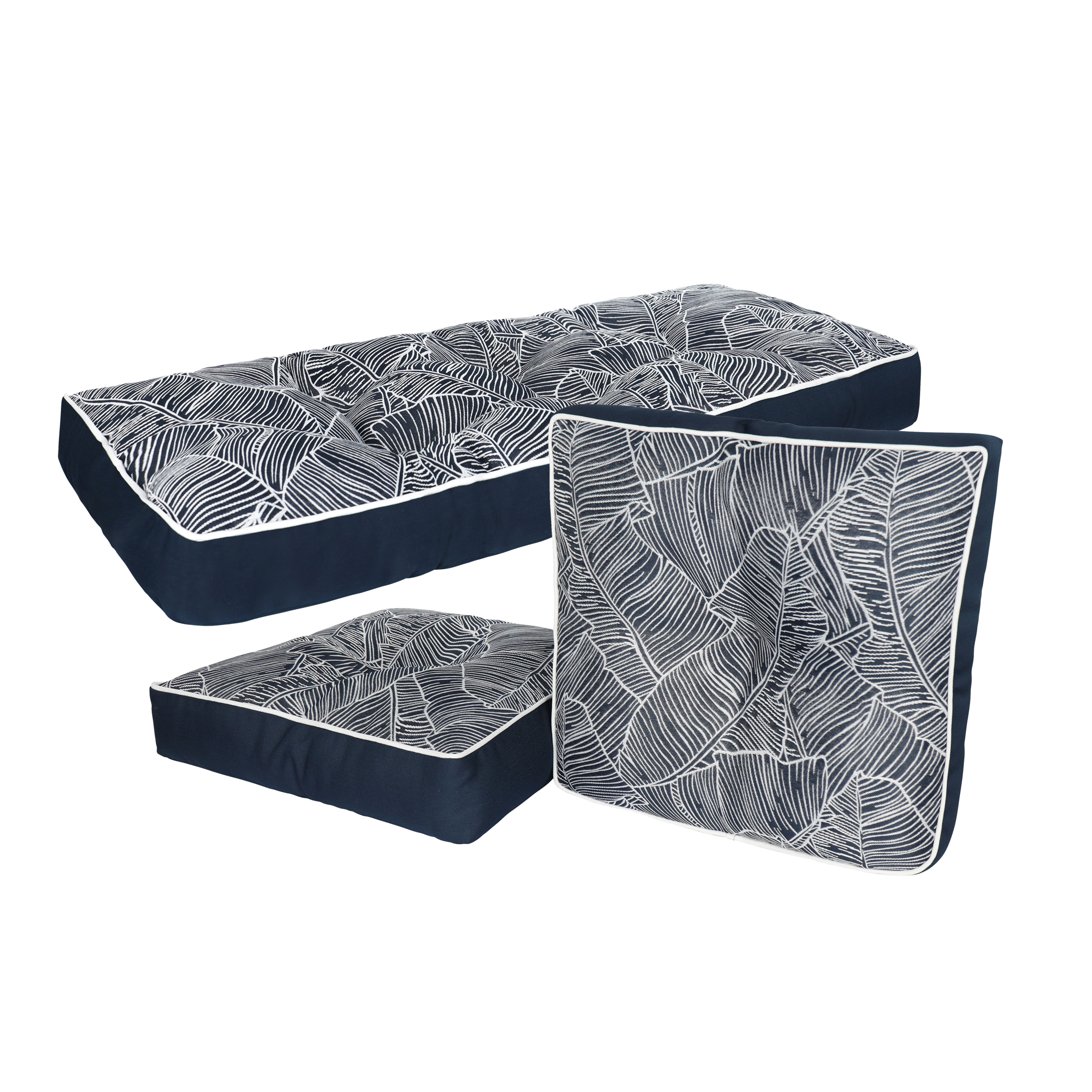 3 piece settee cushion set