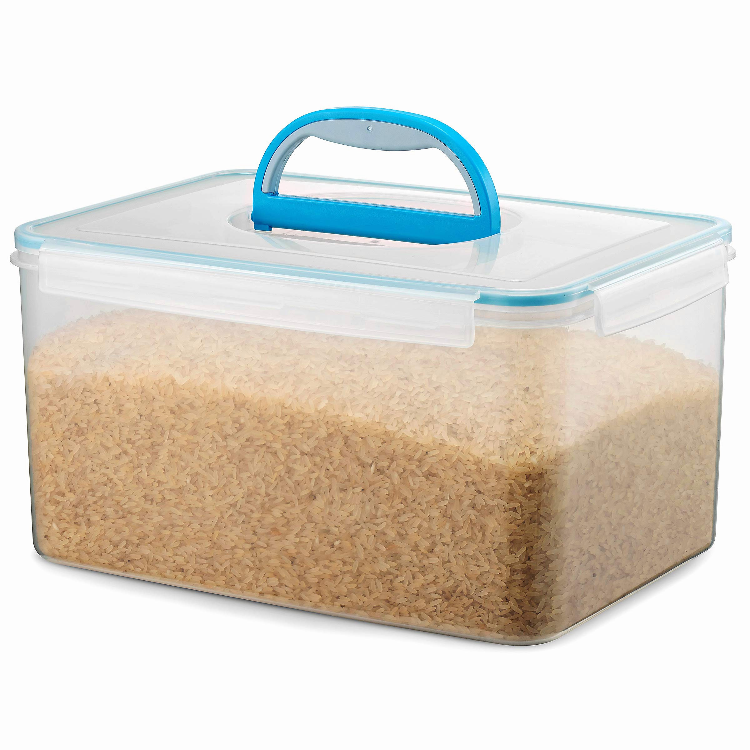 Extra Large Food Storage Container (48.6-Cups) | Airtight Container For Flour, Rice, Sugar, Baking Supplies, Bulk And Pet Food | BPA-Free Food Bucket ...