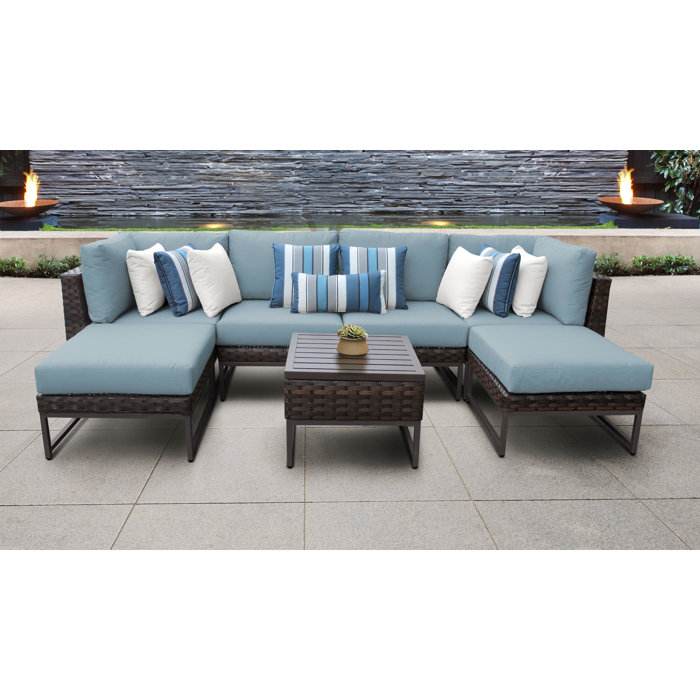 Joss and Main Sectional Seating Group with Cushion