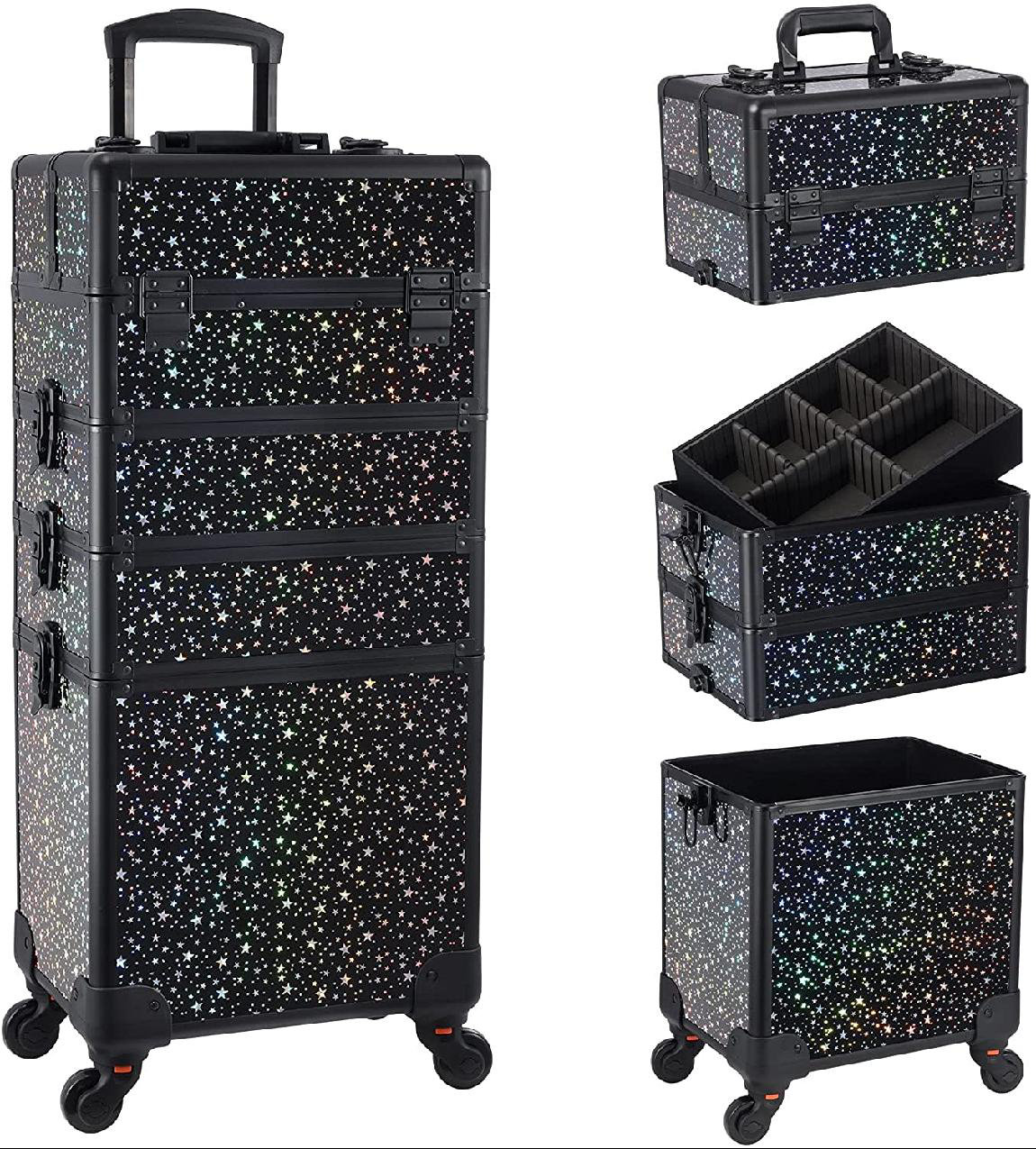 4 in 1 makeup train case