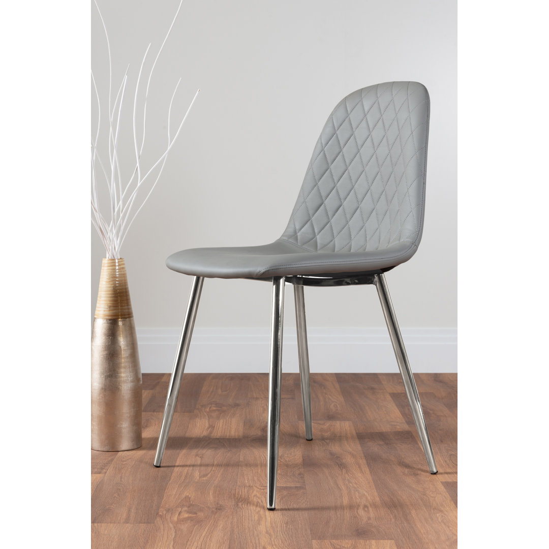 Eubanks Upholstered Dining Chair gray