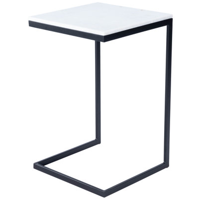 Bryes Marble Top End Table by AllModern