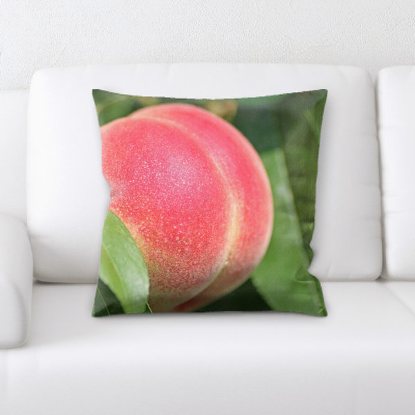 light peach throw pillows