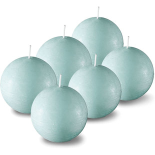Round Turquoise-rimmed Luminary
