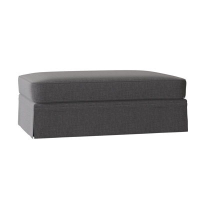 Lovie 49" Rectangle Standard Ottoman by Birch Lane