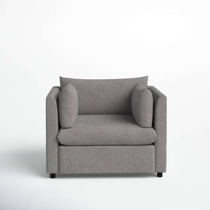 Joss and Main Lilliana 111.76Cm Wide Polyester Armchair