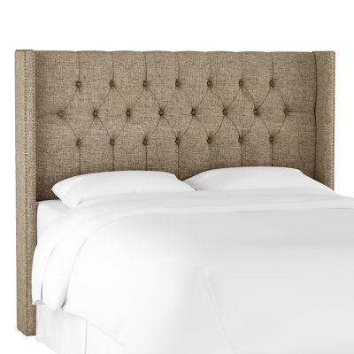 Andover Upholstered Wingback Headboard by Joss and Main