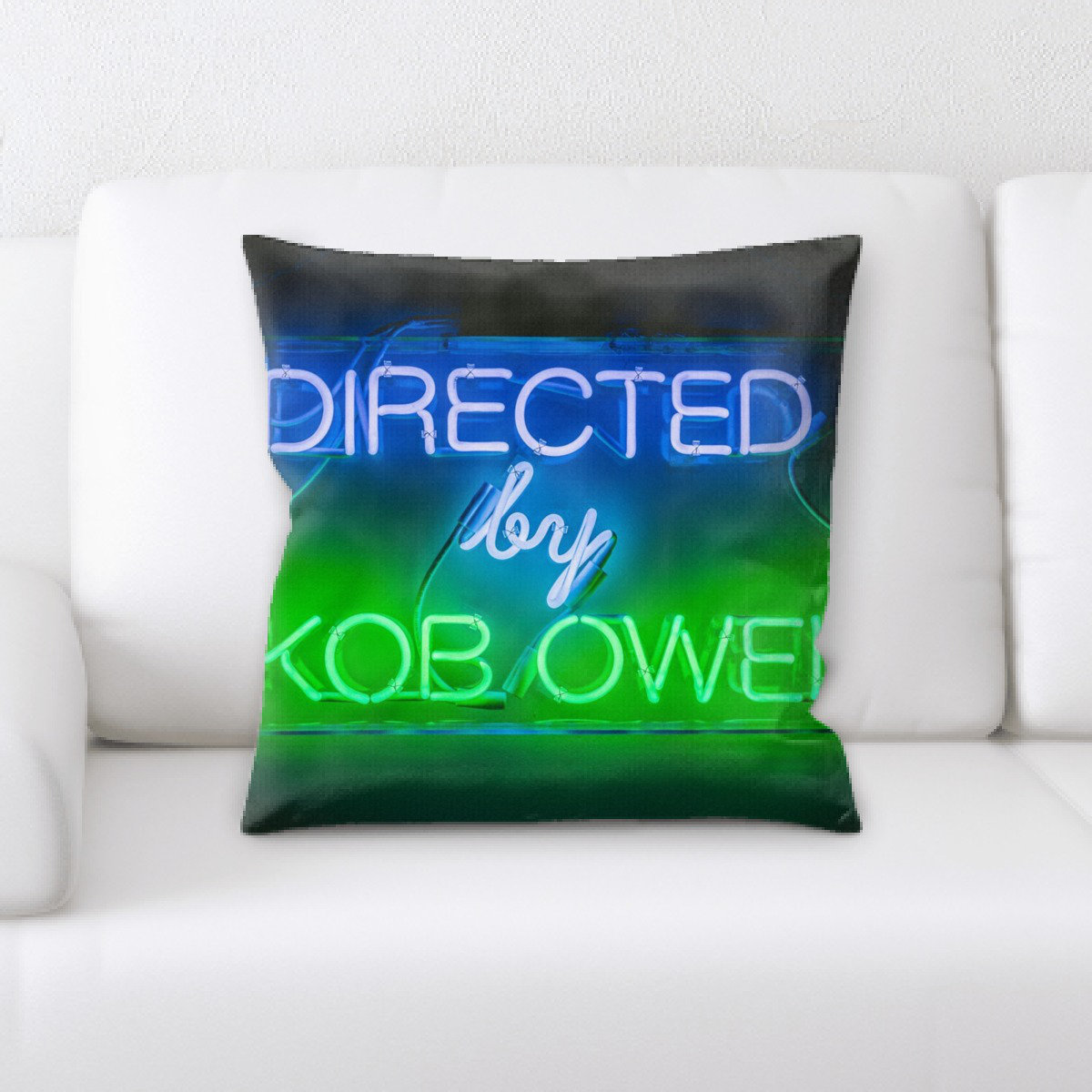 neon throw pillows