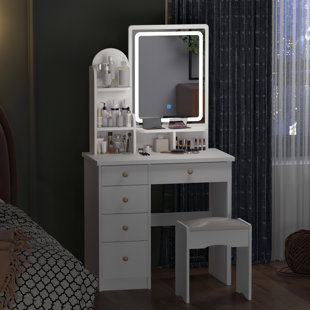 vanity dresser combo