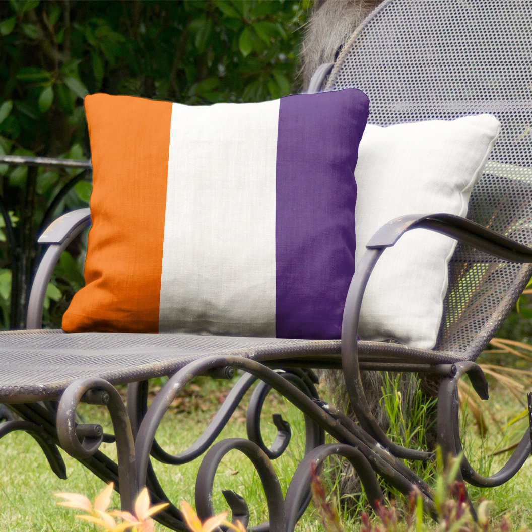 clemson throw pillows