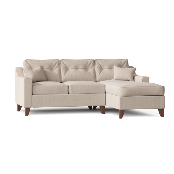 Wayfair Custom Upholstery Anastasia 87" Wide Sofa & Chaise