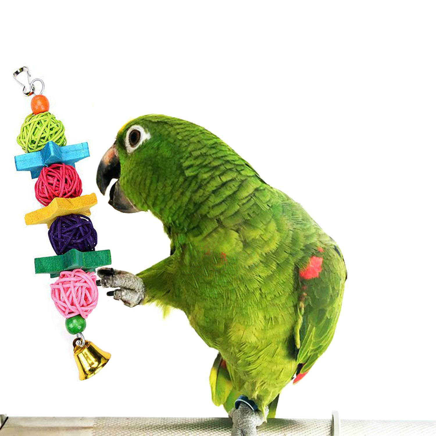 plastic parakeet