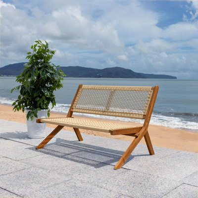 Feld Outdoor Wooden Garden Bench by Joss and Main