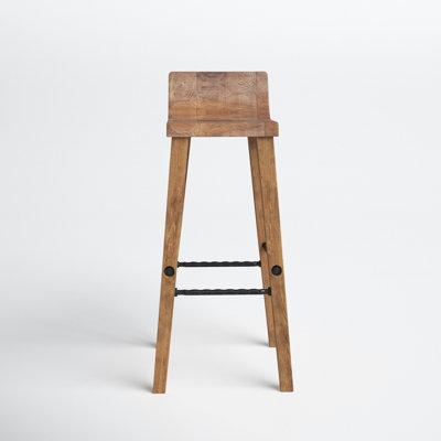 Carlson Solid Wood Stool by Joss and Main